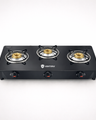 Ventora Aura 3 Burner Black Stove