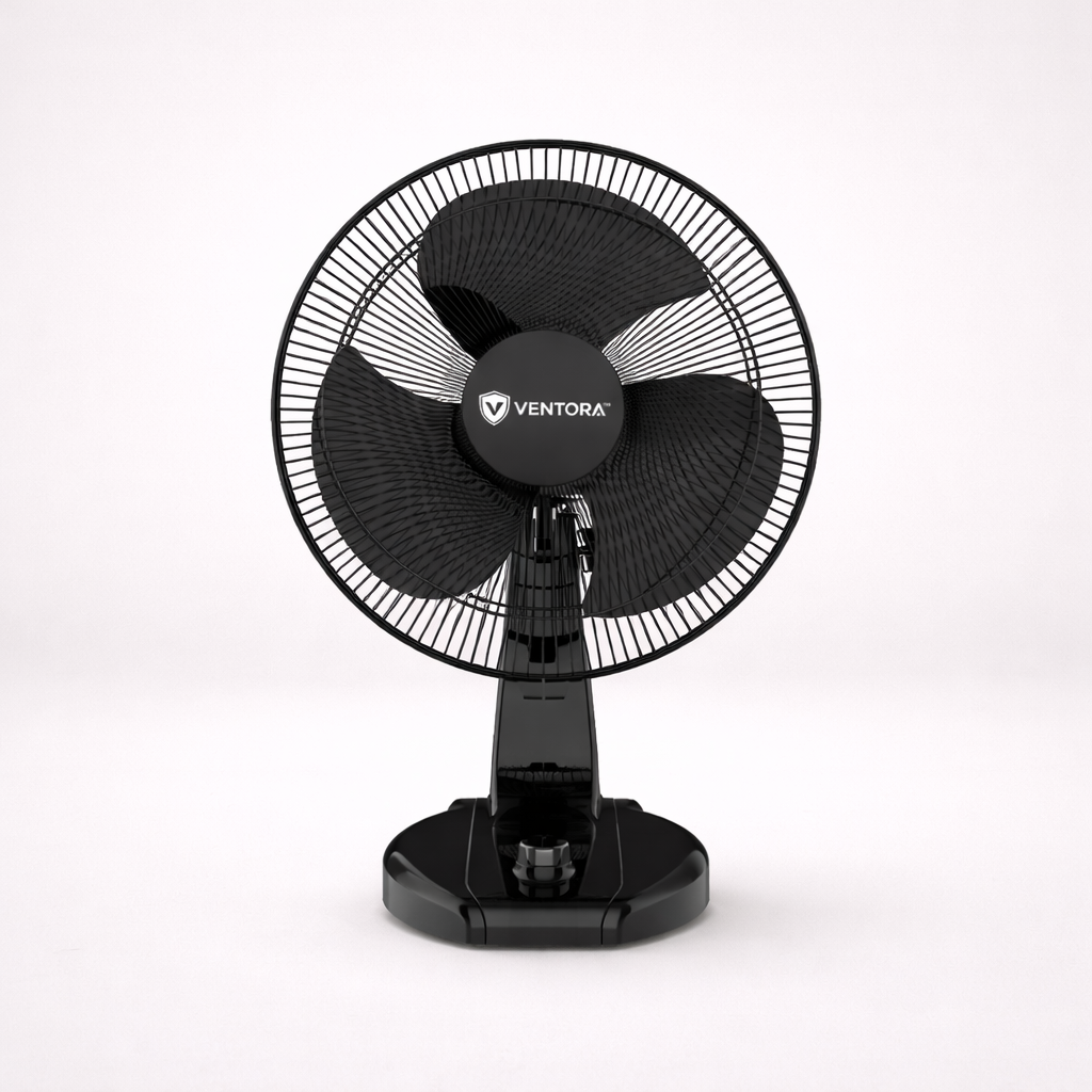 Ventora CoolBreeze Pro Table Fan - Black