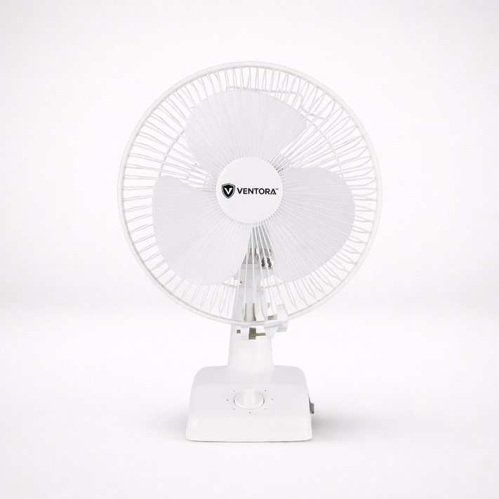Ventora CoolBreeze Pro Table Fan - White